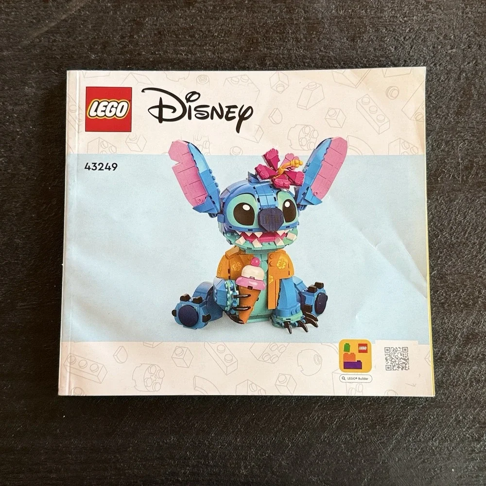 Lego 43249 Disney Stitch Color Instruction Manual ONLY Paperback Book Guide
